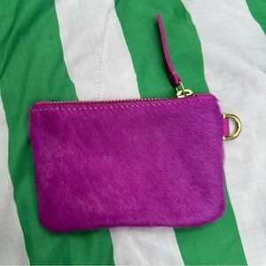 PRIMECUT calf hair pouch